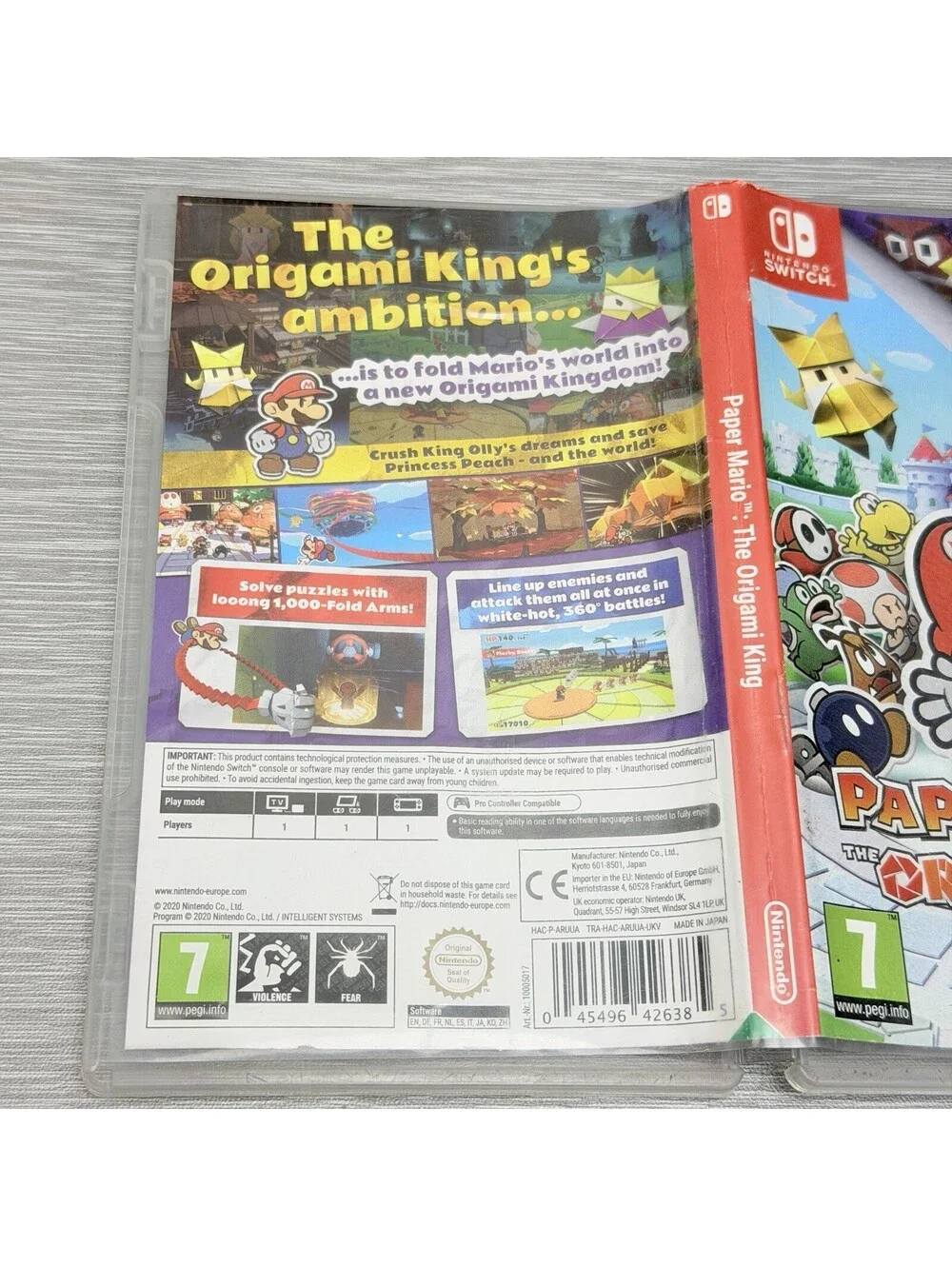 Paper Mario: The Origami King (Nintendo Switch, 2020)